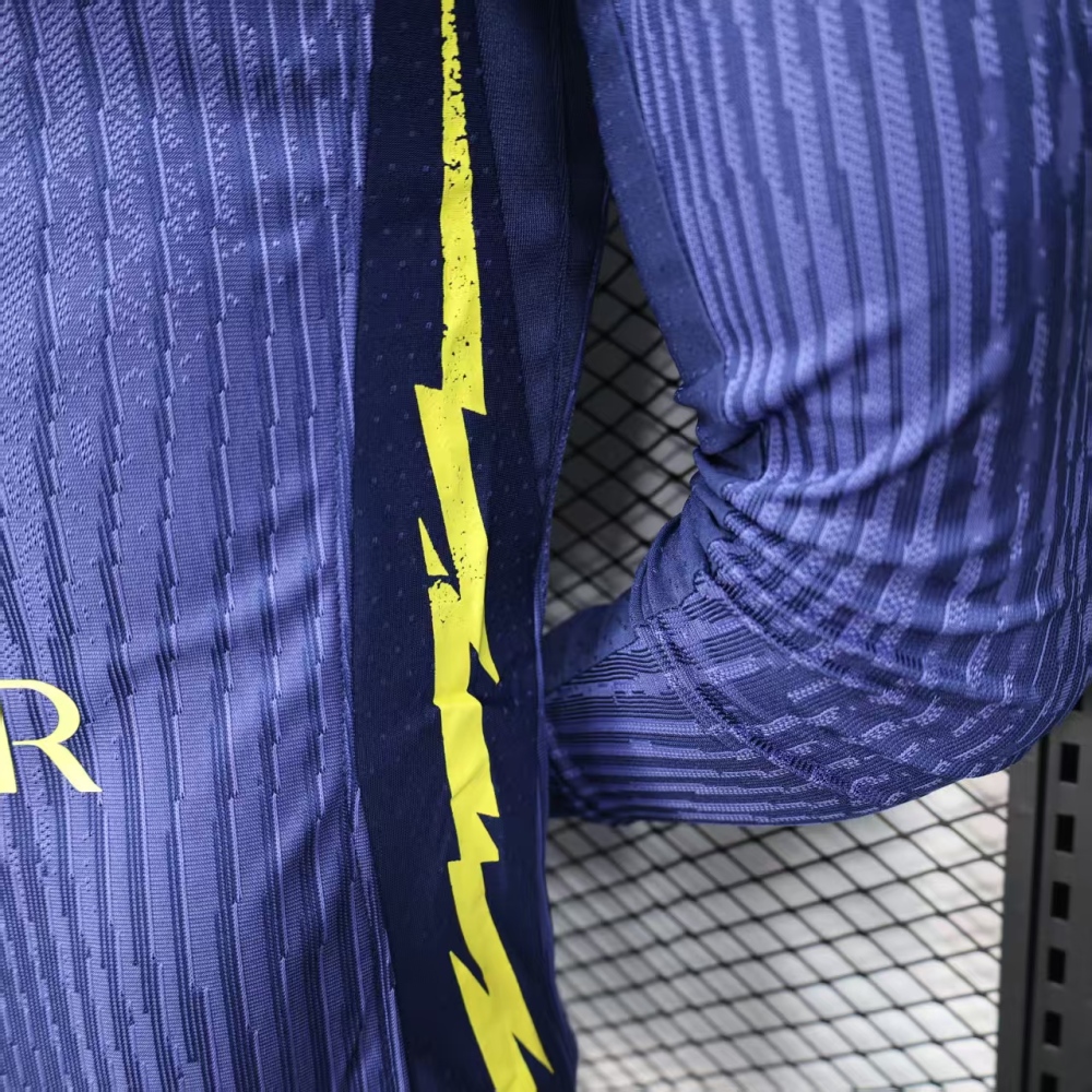 2025/26 Atletico Madrid Away Jersey Long Sleeve Player Version