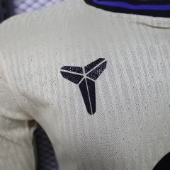 2025/26 Barcelona Away Jersey Player Version Long Sleeve