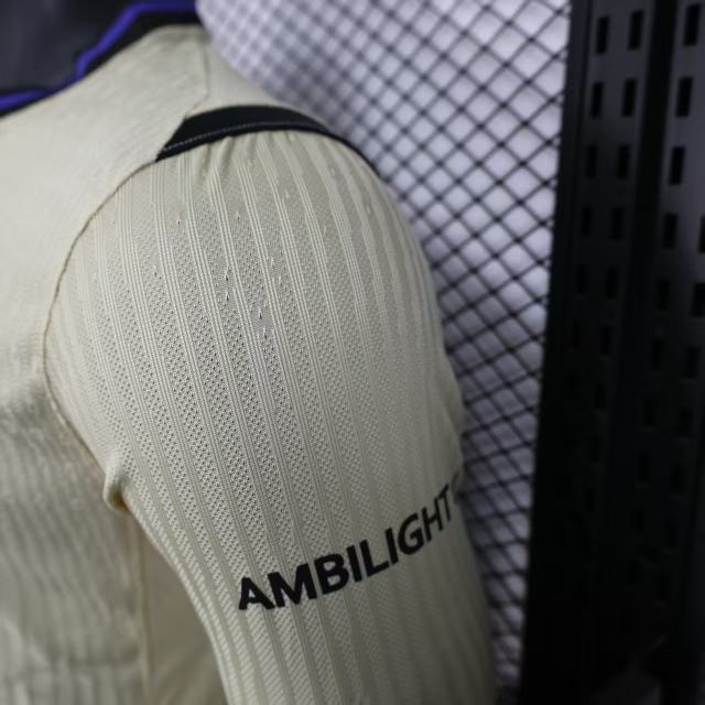 2025/26 Barcelona Away Jersey Player Version Long Sleeve