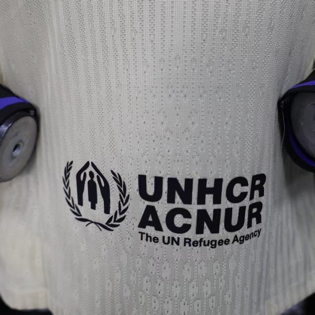 2025/26 Barcelona Away Jersey Player Version Long Sleeve