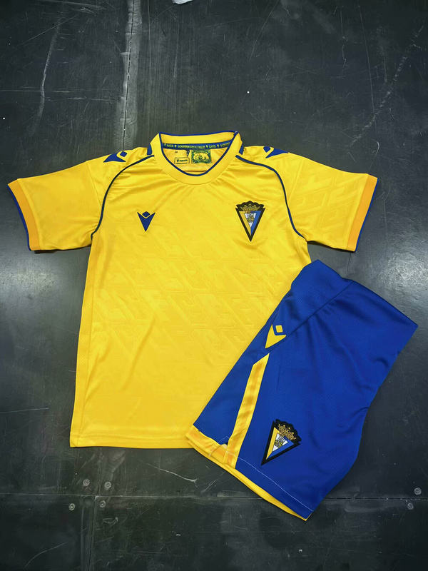 2025/26 Cádiz CF Home Kids Jersey