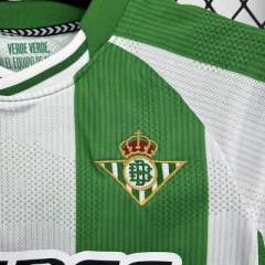 2025/26 Real Betis Home Kids Jersey