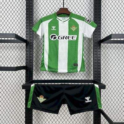 2025/26 Real Betis Home Kids Jersey