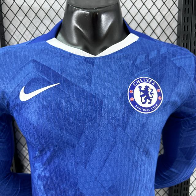 2025/26 Chelsea Home Jersey Long Sleeve Player Version 
