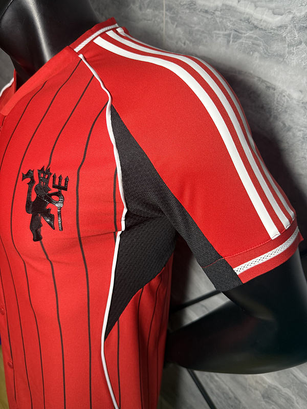 2025/26 Manchester United Baseball Jersey Player Version 