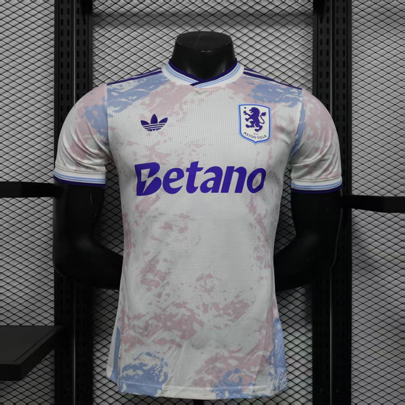2025/26 Aston Villa Third Away Jersey Player Version