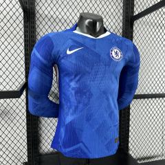 2025/26 Chelsea Home Jersey Long Sleeve Player Version 