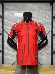 2025/26 Manchester United Baseball Jersey Player Version 