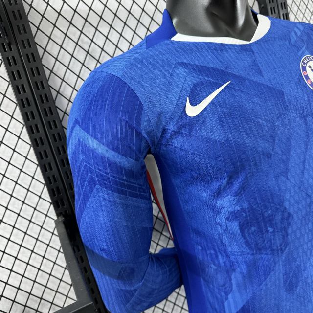 2025/26 Chelsea Home Jersey Long Sleeve Player Version 