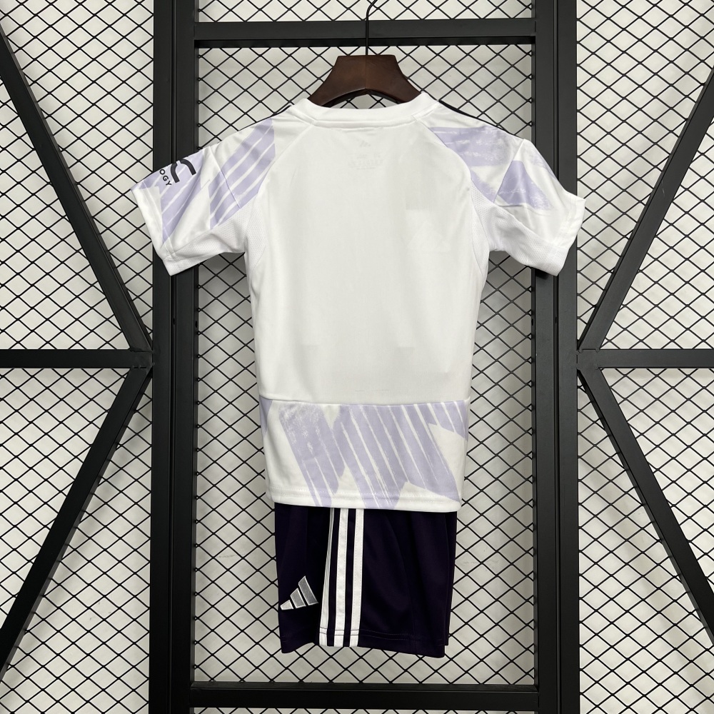 2025/26 Manchester United Away Kids Jersey 