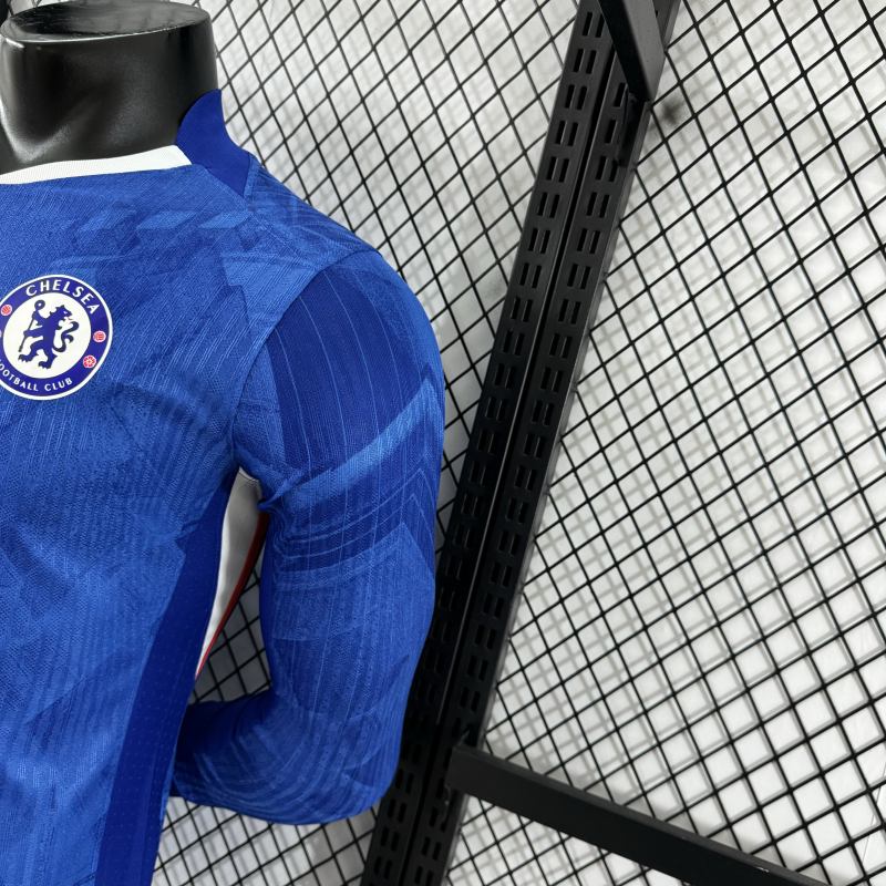 2025/26 Chelsea Home Jersey Long Sleeve Player Version 