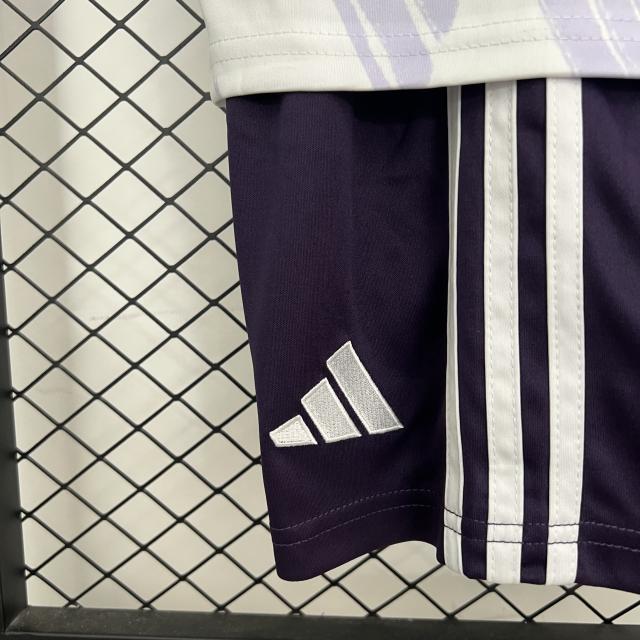 2025/26 Manchester United Away Kids Jersey 