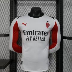 2025/26 AC Milan Away Jersey Long Sleeve Player Version