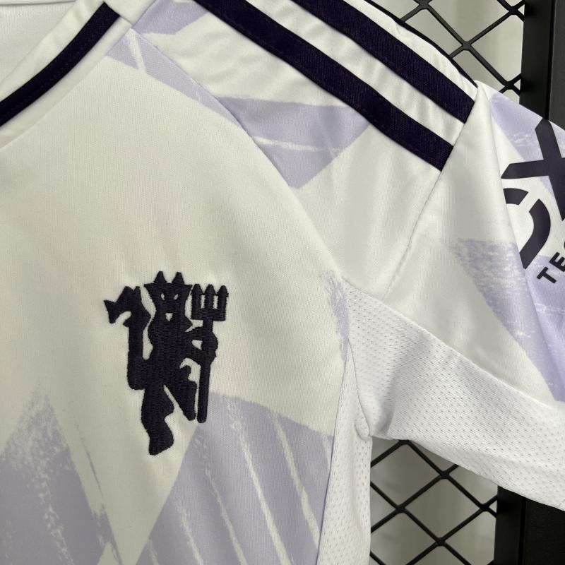 2025/26 Manchester United Away Kids Jersey 