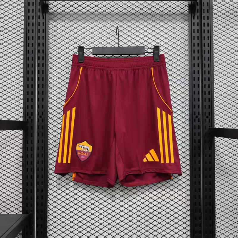 2025/26 Roma Home Shorts Player Version