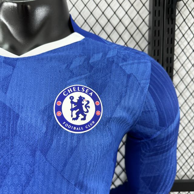 2025/26 Chelsea Home Jersey Long Sleeve Player Version 