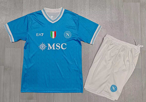 2025/26 Napoli Home Kids Jersey