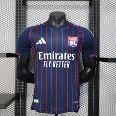 2025/26 Olympique Lyonnais Away Jersey Player Version 