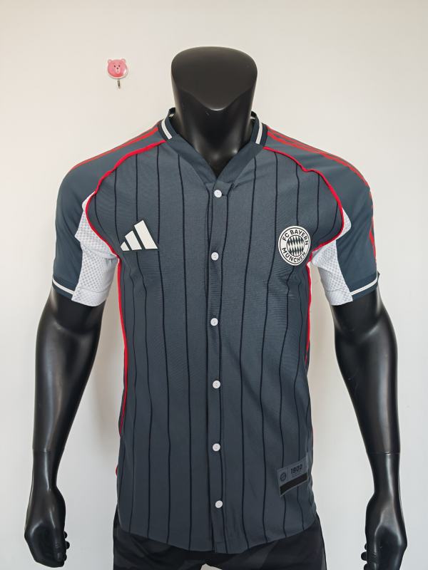 2025/26 Bayern Munich Baseball Jersey Player Version