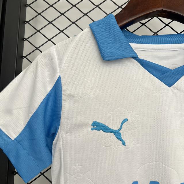 2025/26 Marseille Home Kids Jersey