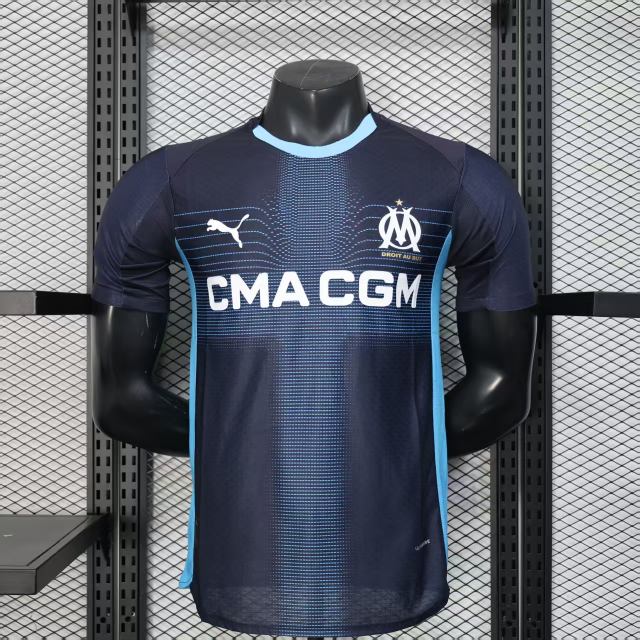 2025/26 Marseille Away Jersey Player Version