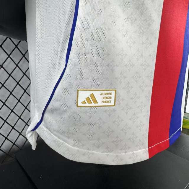 2025/26 Olympique Lyonnais Home Jersey Player Version 
