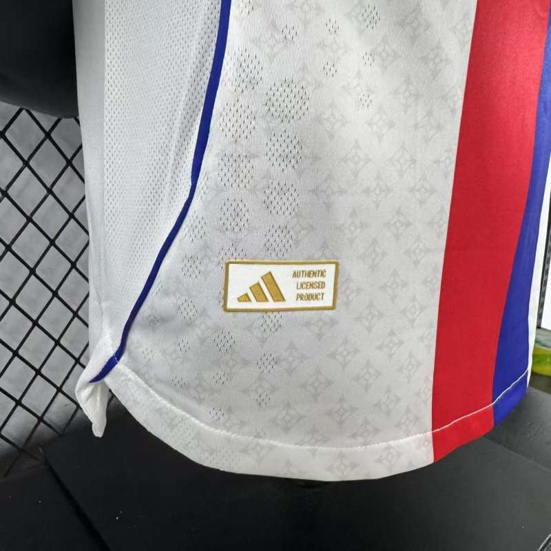 2025/26 Olympique Lyonnais Home Jersey Player Version 