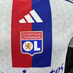 2025/26 Olympique Lyonnais Home Jersey Player Version 