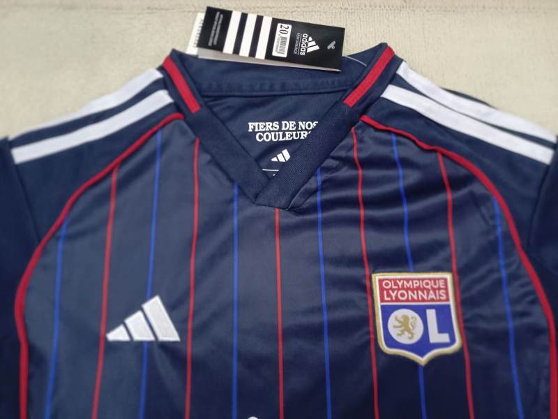 2025/26 Olympique Lyonnais Away Kids Jersey 
