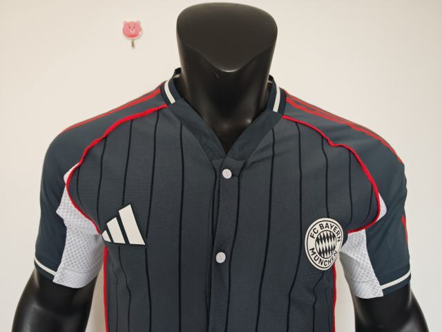 2025/26 Bayern Munich Baseball Jersey Player Version
