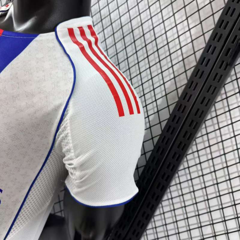 2025/26 Olympique Lyonnais Home Jersey Player Version 