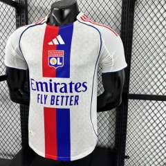 2025/26 Olympique Lyonnais Home Jersey Player Version 