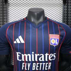 2025/26 Olympique Lyonnais Away Jersey Player Version 