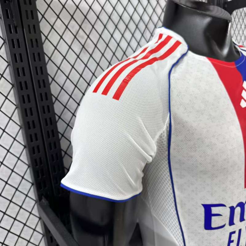 2025/26 Olympique Lyonnais Home Jersey Player Version 