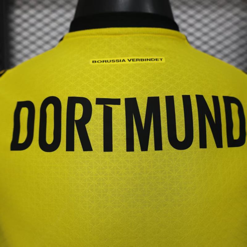 2025/26 Borussia Dortmund Home Jersey Player Version 