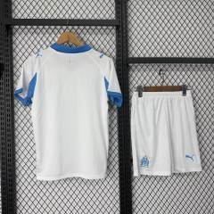 2025/26 Marseille Home Kits Jersey + Shorts