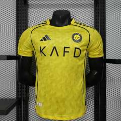 2025/26 Al Nassr Home Jersey Player Version 