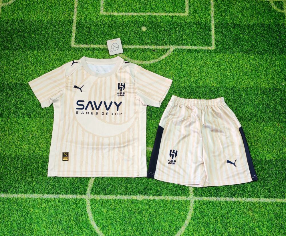 2025/26 Club World Cup Al Hilal Saudi Away Kids Jersey