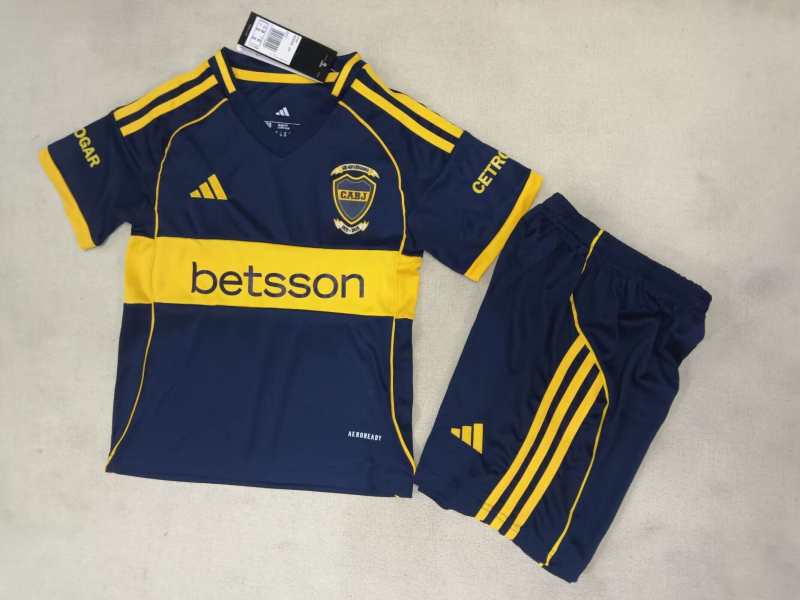 2025/26 Boca Juniors Home Kids Jersey