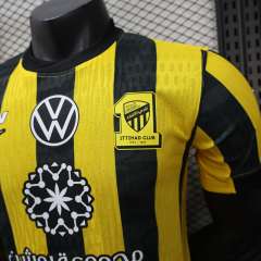 2025/26 Al-Ittihad Home Jersey Player Version 