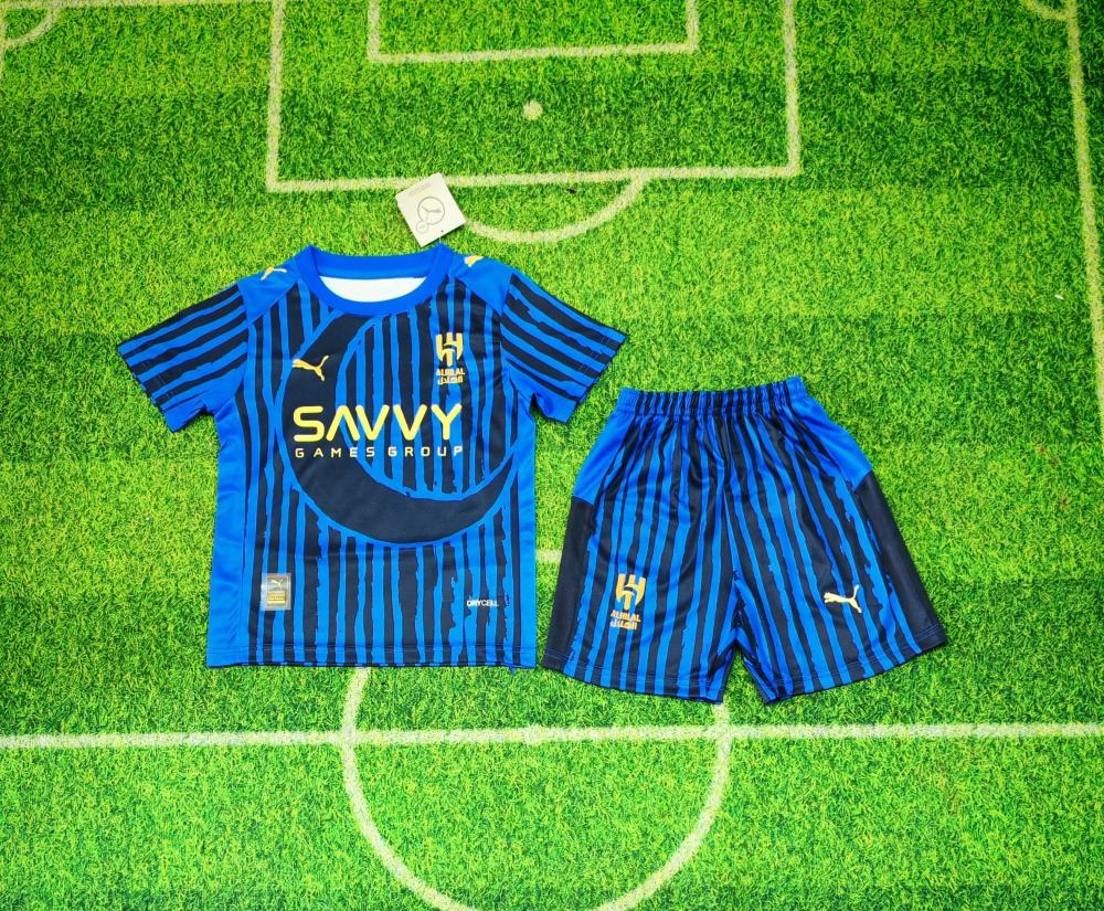 2025/26 Club World Cup Al Hilal Saudi Home Kids Jersey