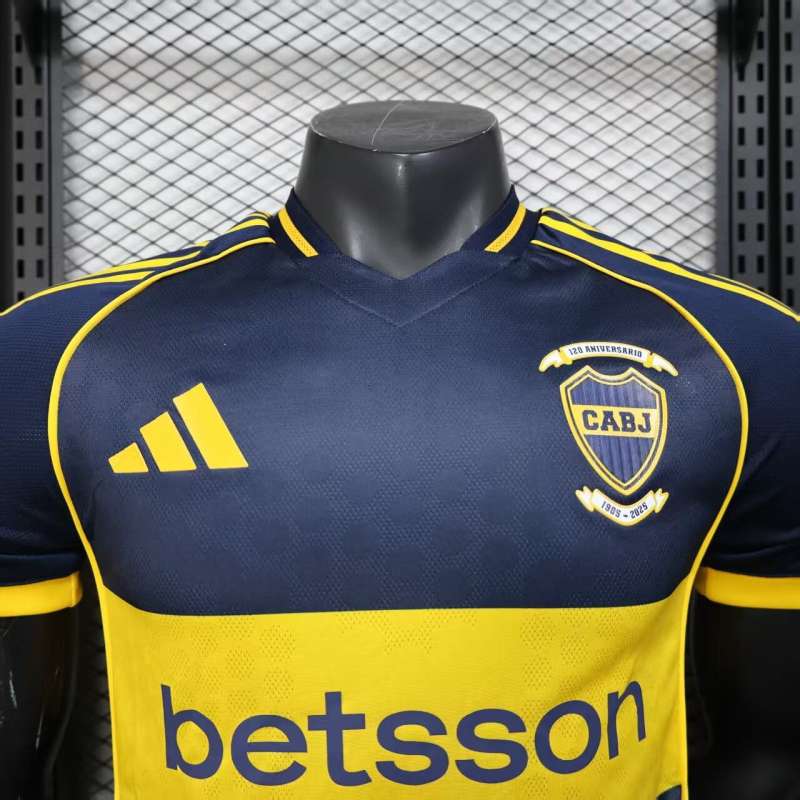 2025/26 Boca Juniors Home Jersey Player Version