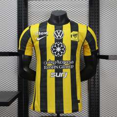 2025/26 Al-Ittihad Home Jersey Player Version 