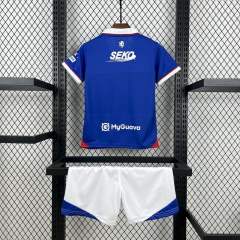 2025/26 Glasgow Rangers Home Kids Kit Jersey
