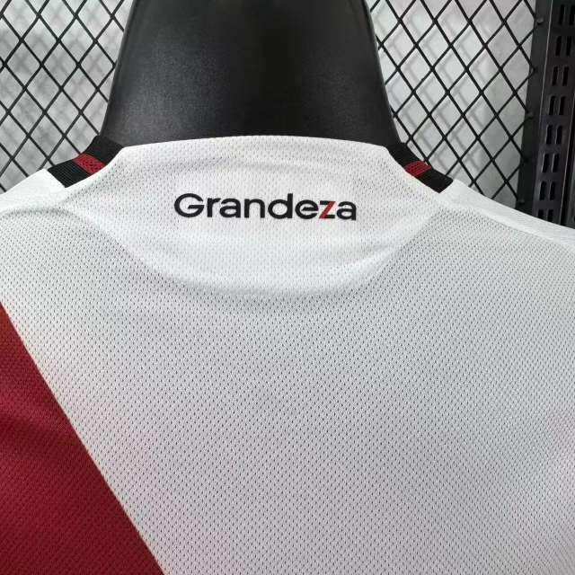 2025/26 River Plate Home Jersey Long Sleeve Player Version 