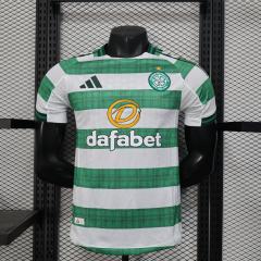 2025/26 Celtic Home Jersey Player Version