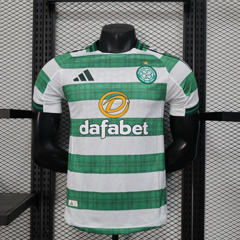 2025/26 Celtic Home Jersey Player Version