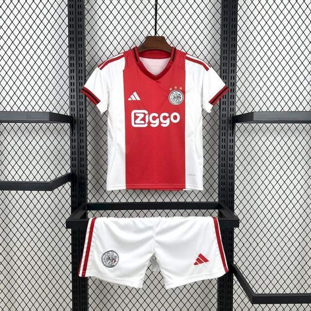 2025/26 Ajax Home Kids Jersey 