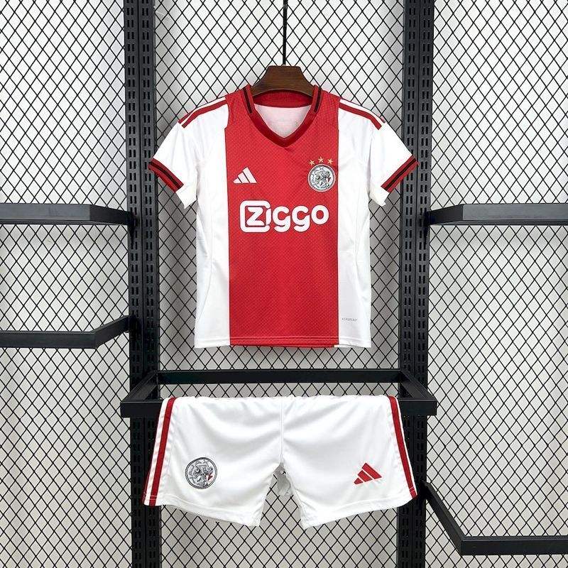 2025/26 Ajax Home Kids Jersey 