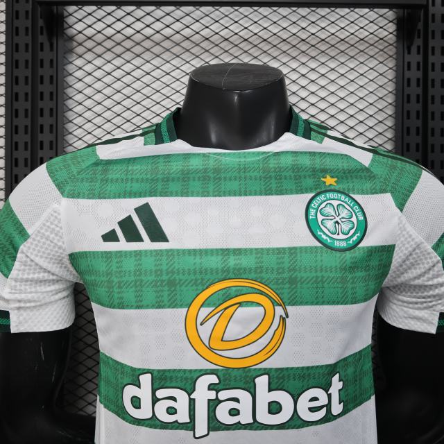 2025/26 Celtic Home Jersey Player Version